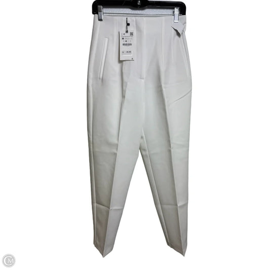 Pants Dress By Zara In White, Size: M