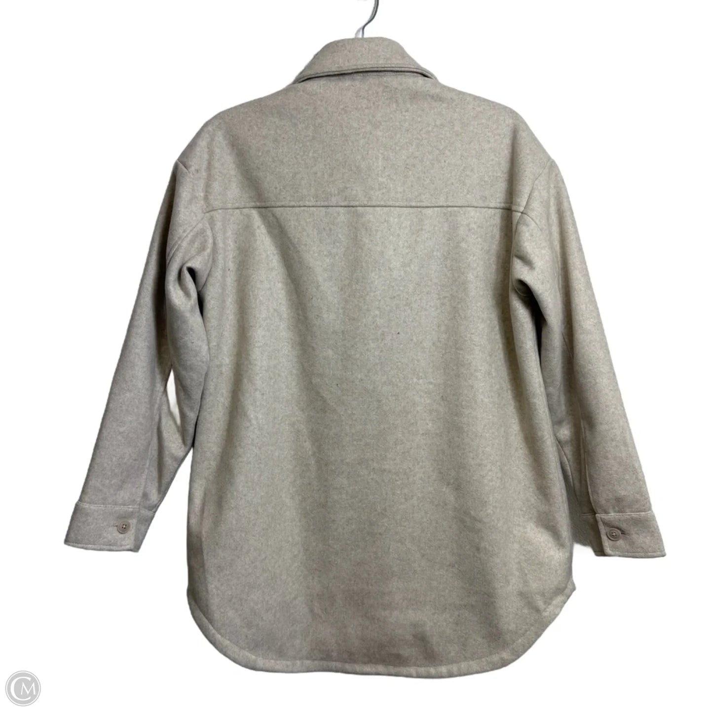 Jacket Shirt By Rachel Roy In Cream, Size: M