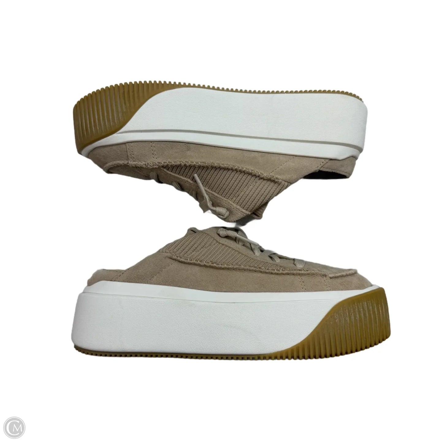 Shoes Designer By Ugg In Tan, Size: 7