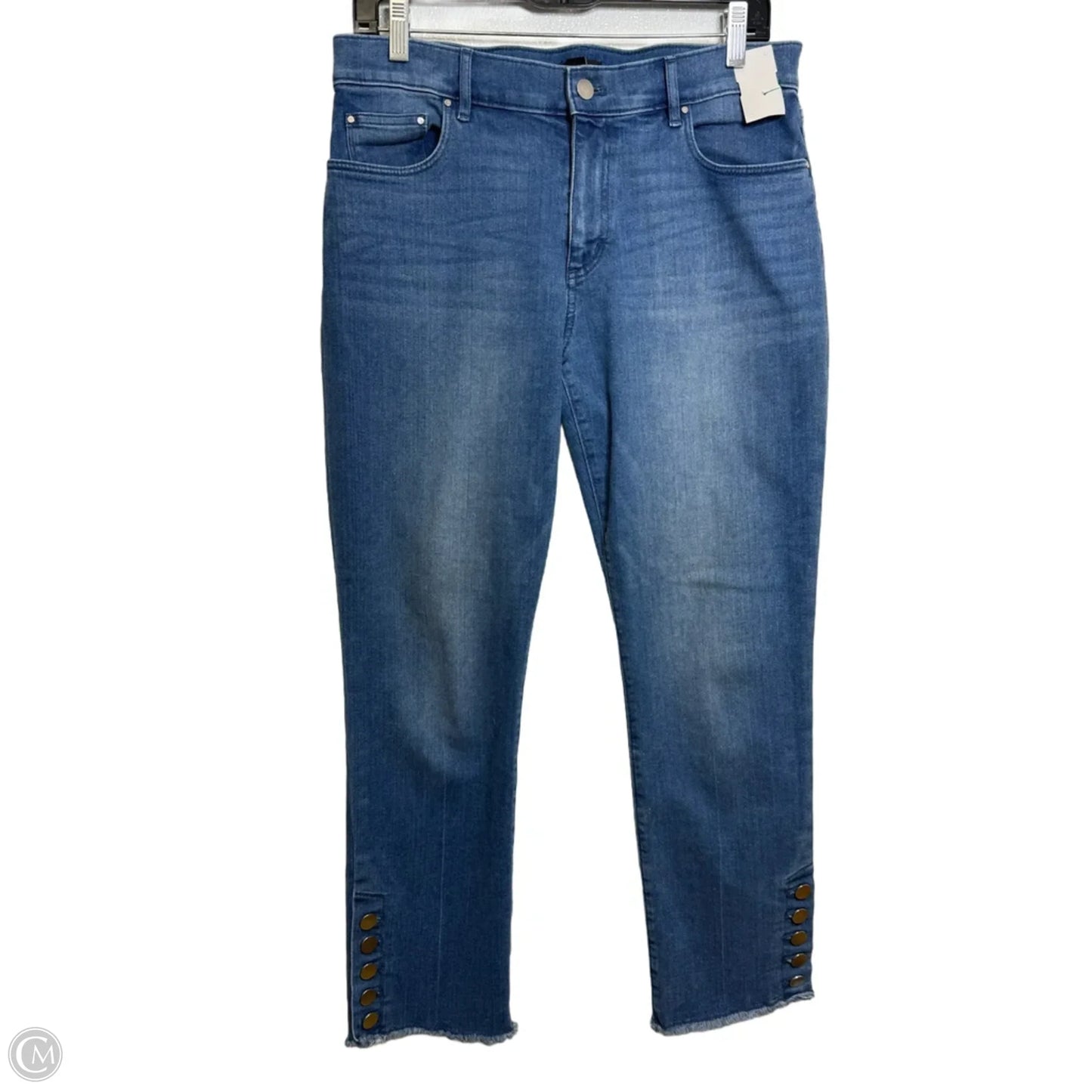 Jeans Skinny By Ann Taylor In Blue Denim, Size: 6