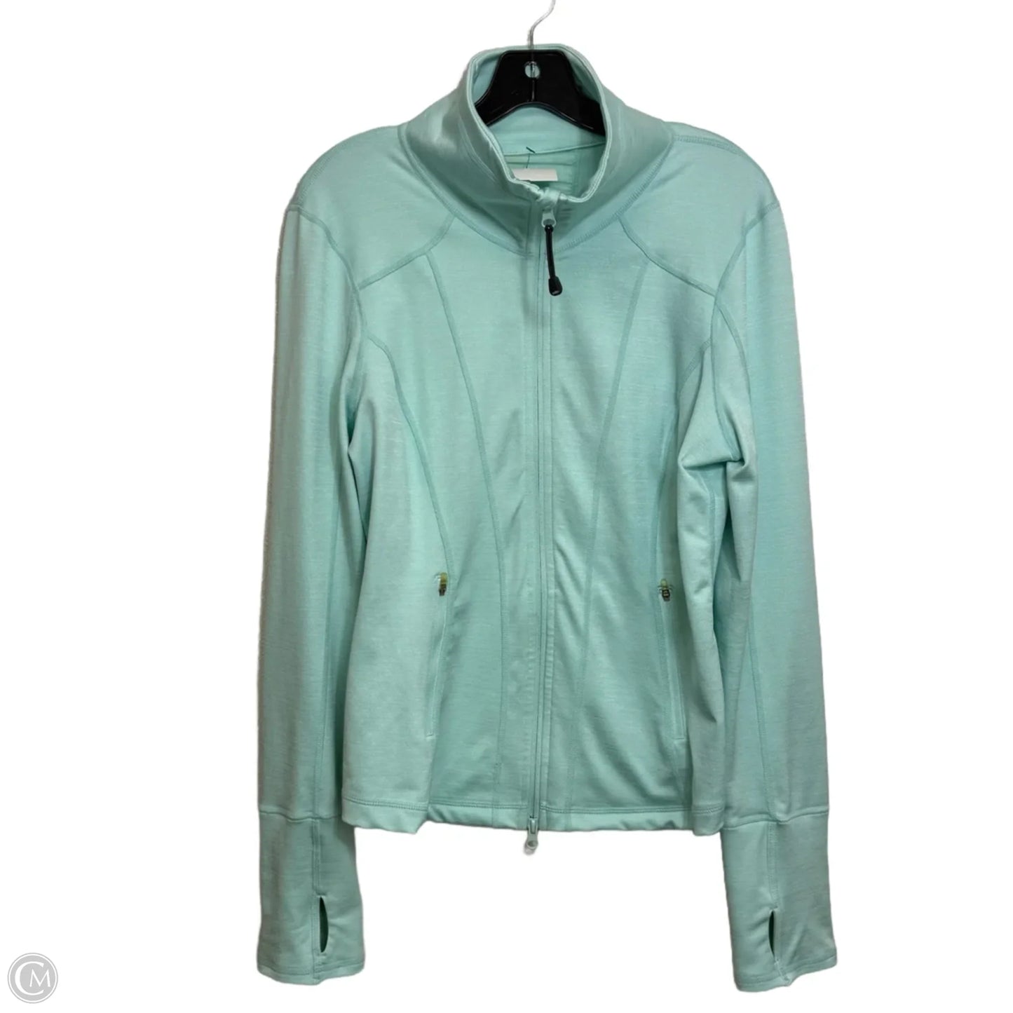 Athletic Jacket By Zella In Green, Size: M