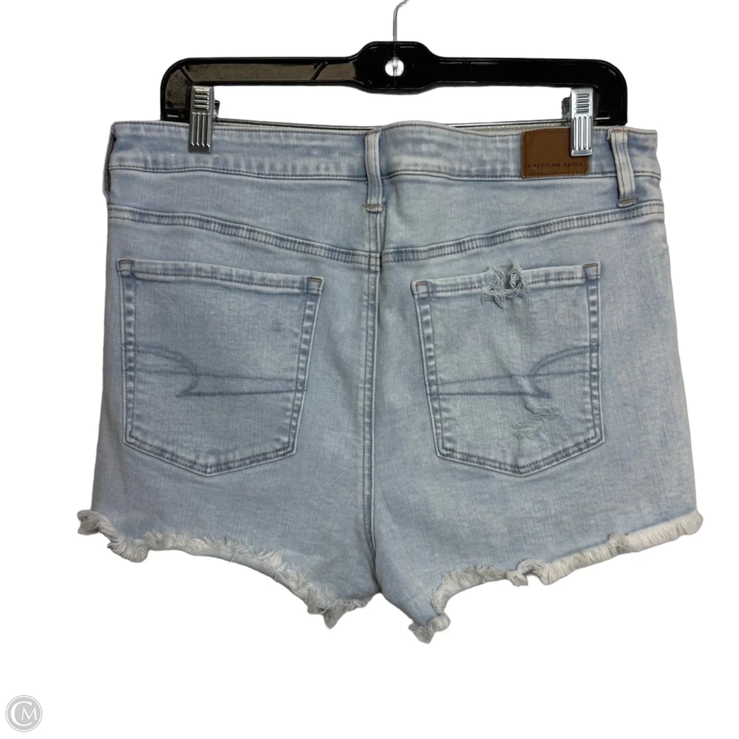 Shortalls By American Eagle In Blue Denim, Size: 6