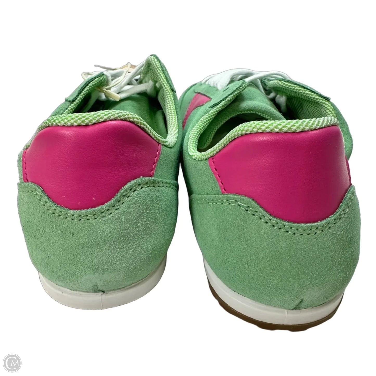 Shoes Athletic By Clothes Mentor In Green, Size: 8/39