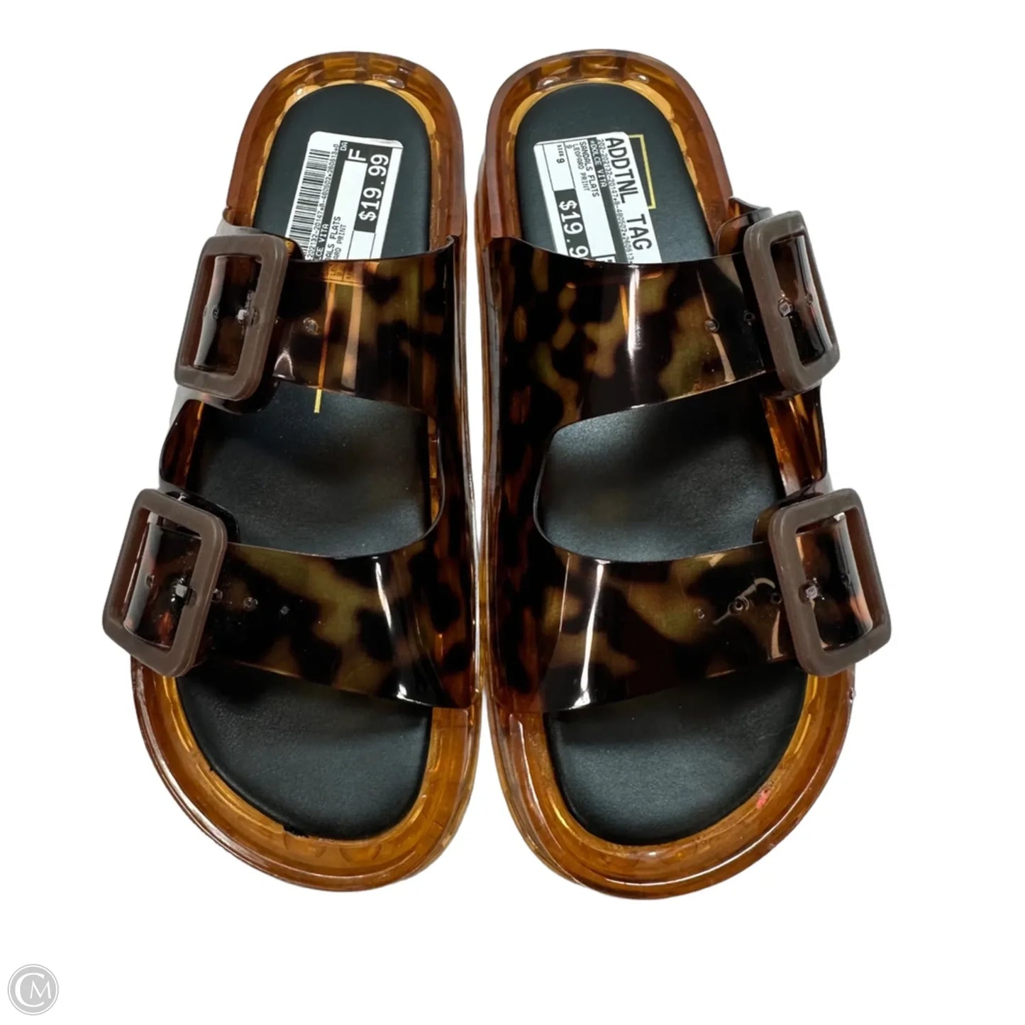 Sandals Flats By Dolce Vita In Leopard Print, Size: 9