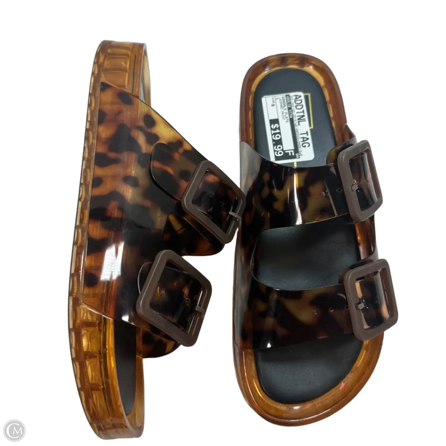 Sandals Flats By Dolce Vita In Leopard Print, Size: 9