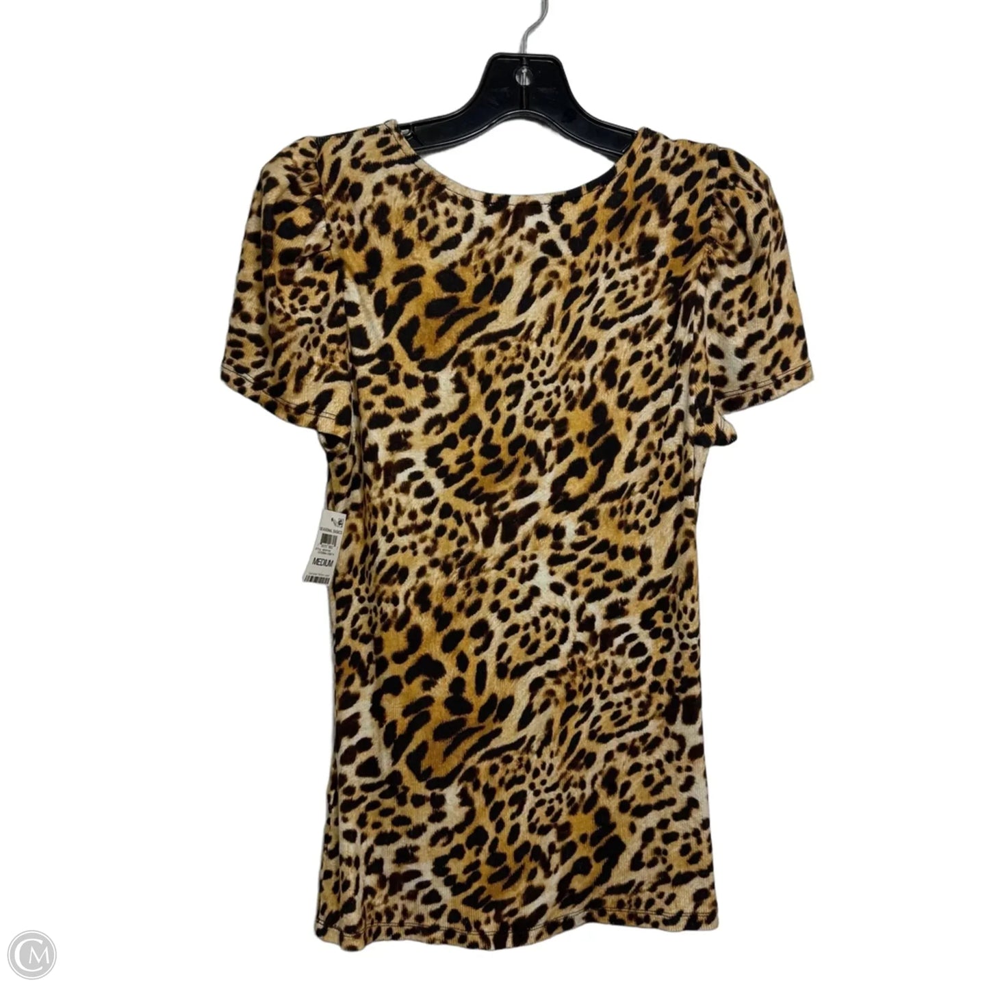 Top Sleeveless Basic By Inc In Leopard Print, Size: M