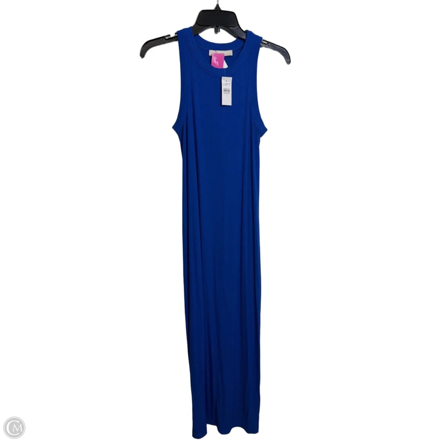 Dress Casual Maxi By Loft In Blue, Size: M