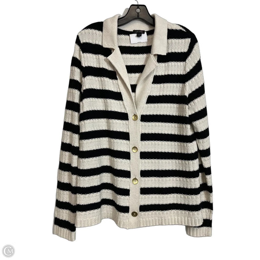 Cardigan By J. Jill In Striped Pattern, Size: S