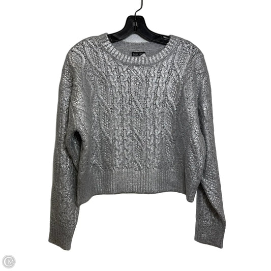 Sweater By Clothes Mentor In Silver, Size: Small