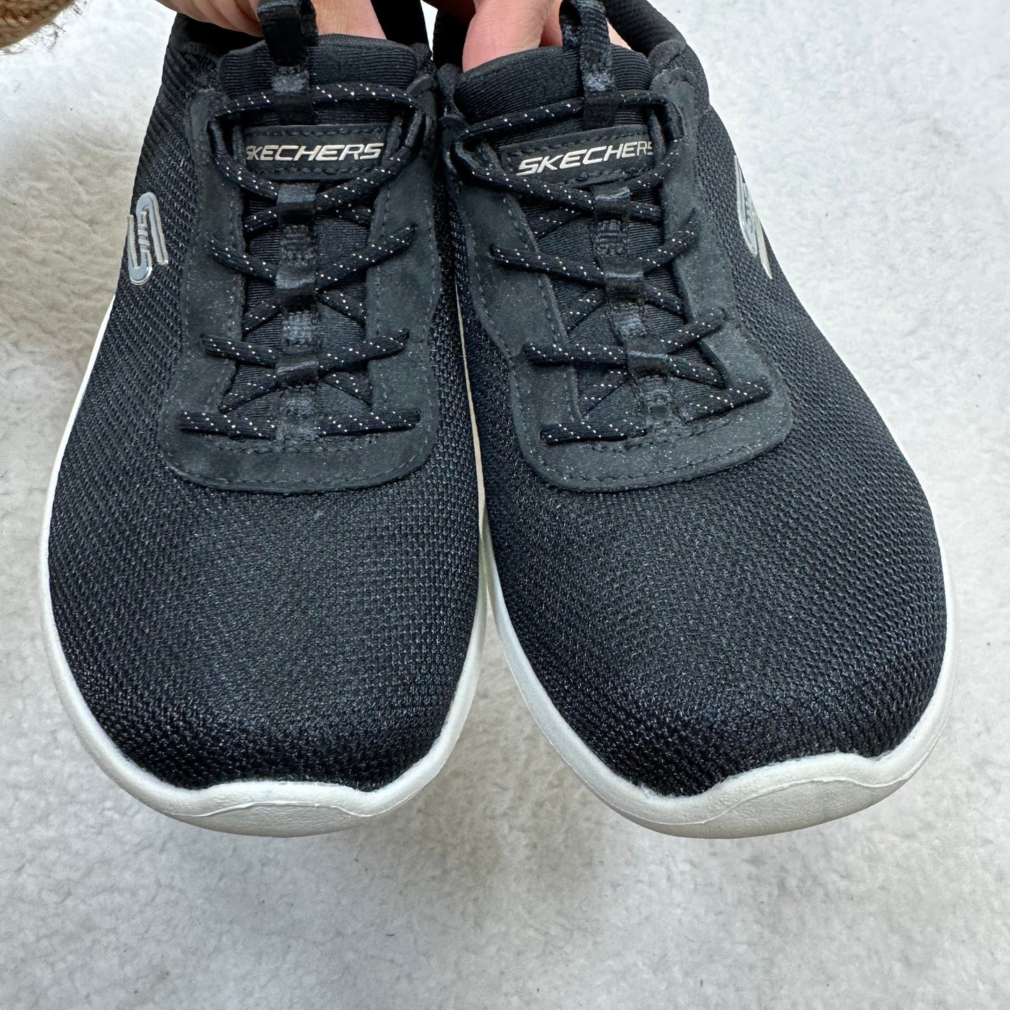 Black Shoes Athletic Skechers, Size 7.5