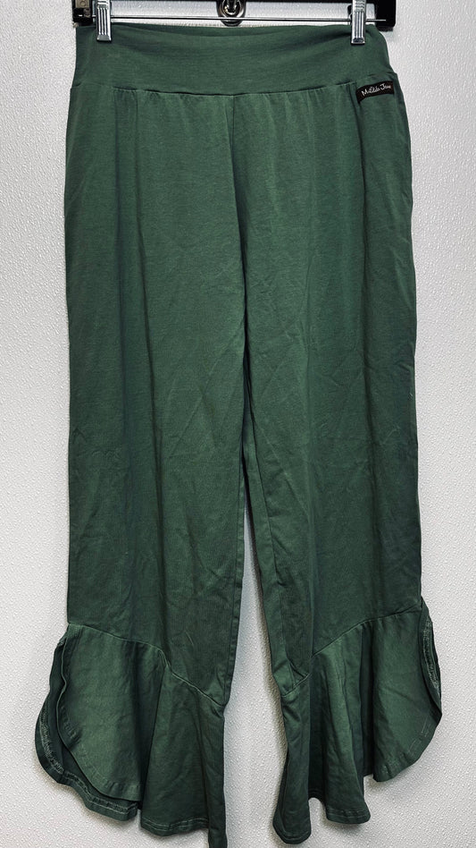 Green Pants Palazzo Matilda Jane, Size M