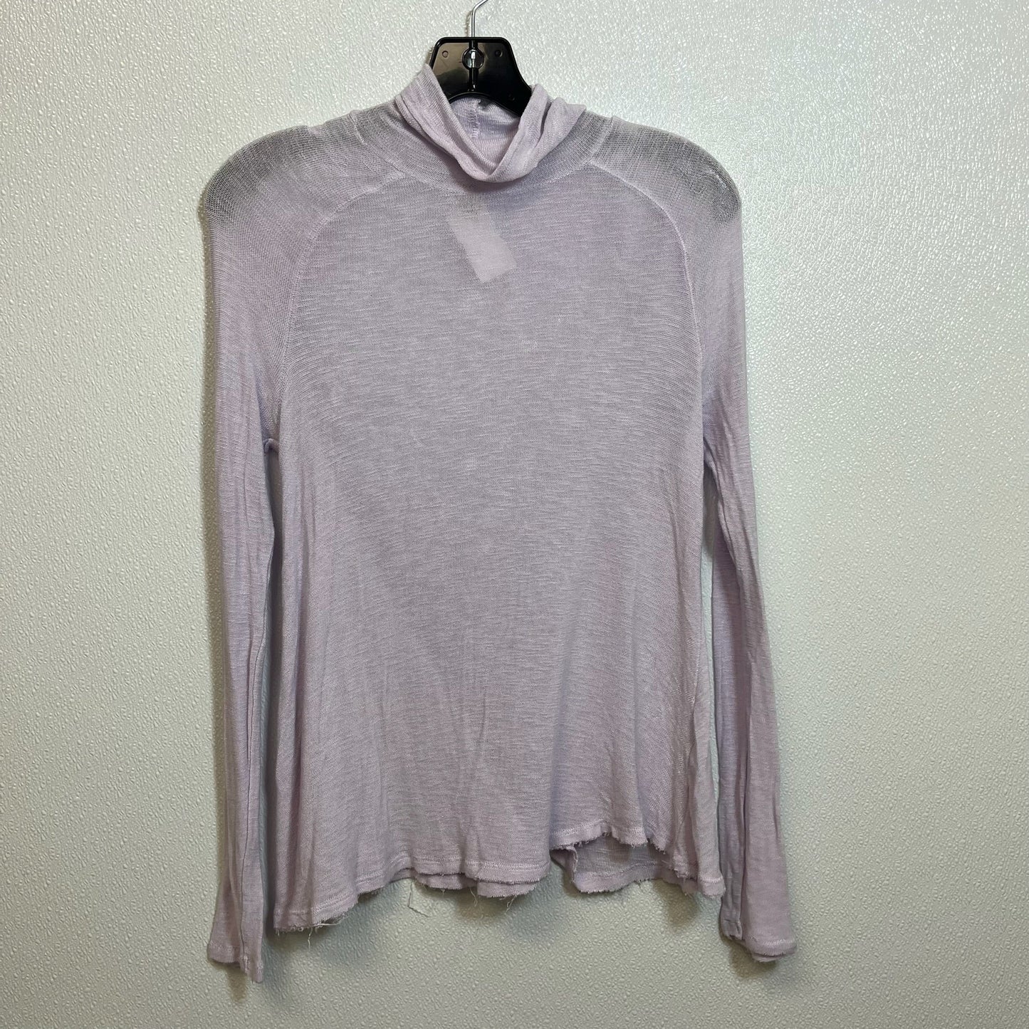 Purple Top Long Sleeve Free People, Size Xs