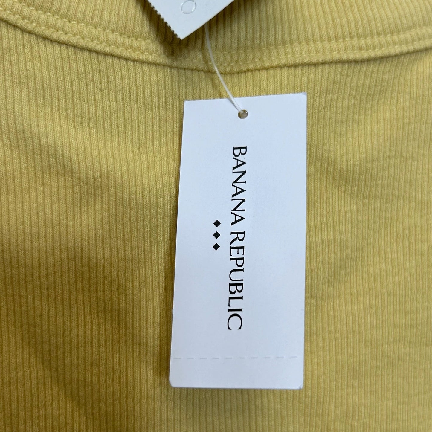 Yellow Tank Top Banana Republic O, Size Xl