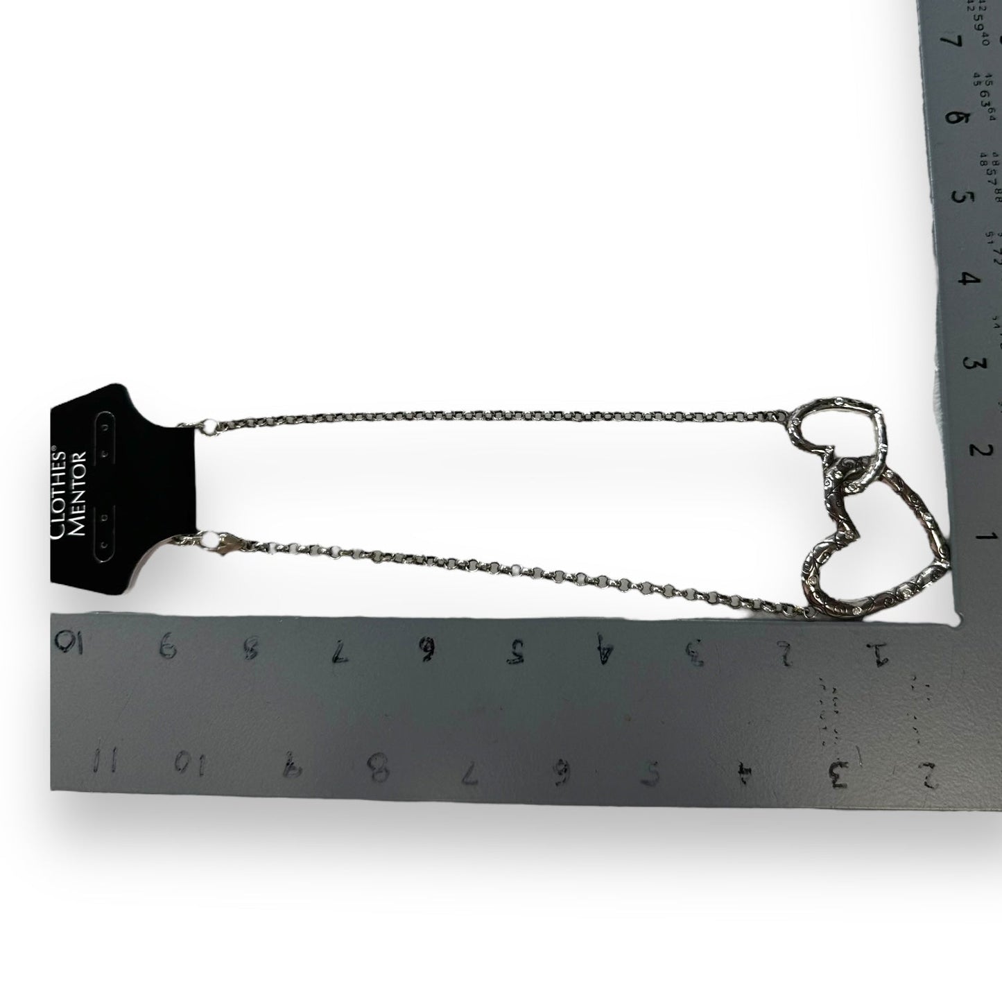 Double heart Necklace Chain By Brighton