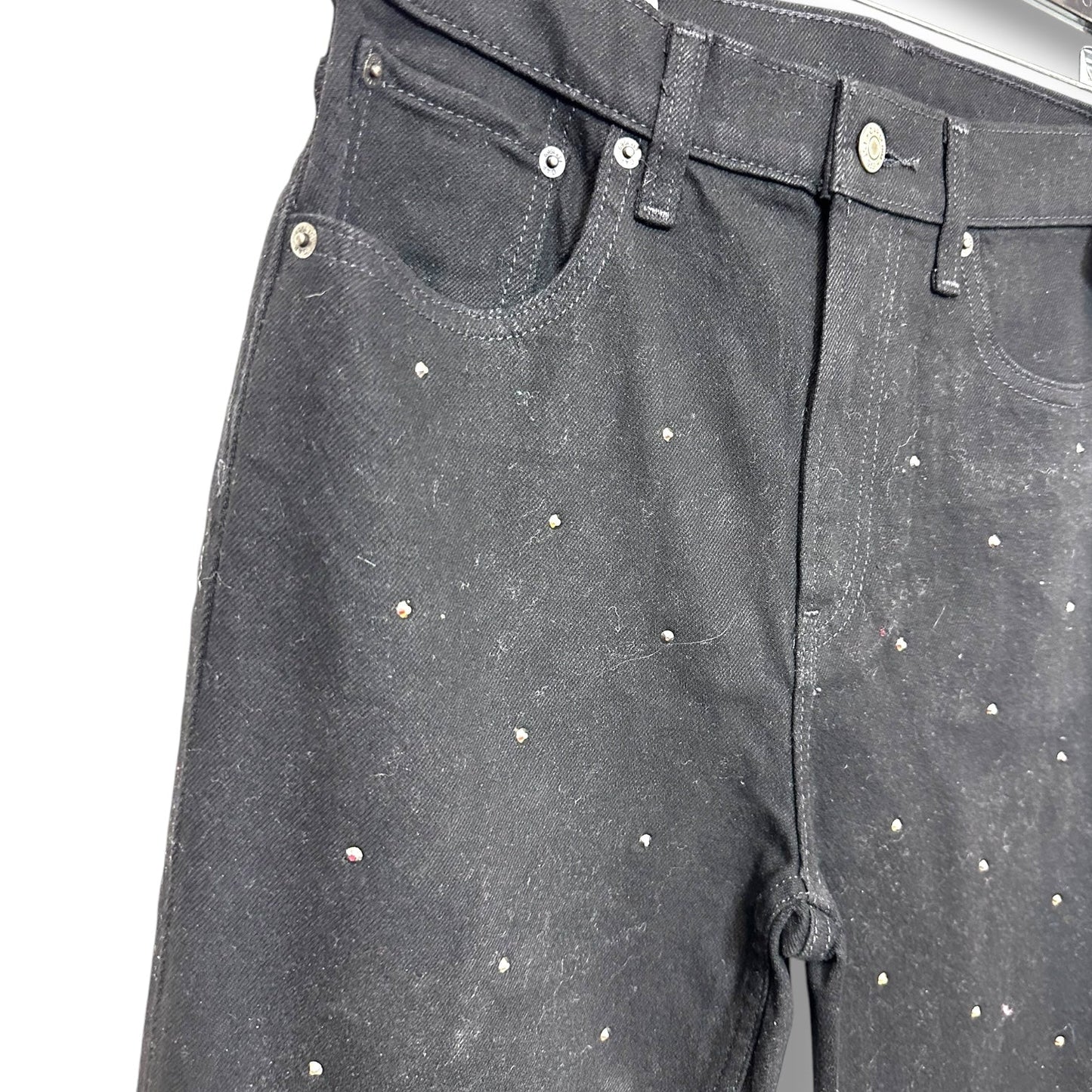 Jeans CHEEKY STRAIGHT HIGH RISE By Gap In Black, Size: 6