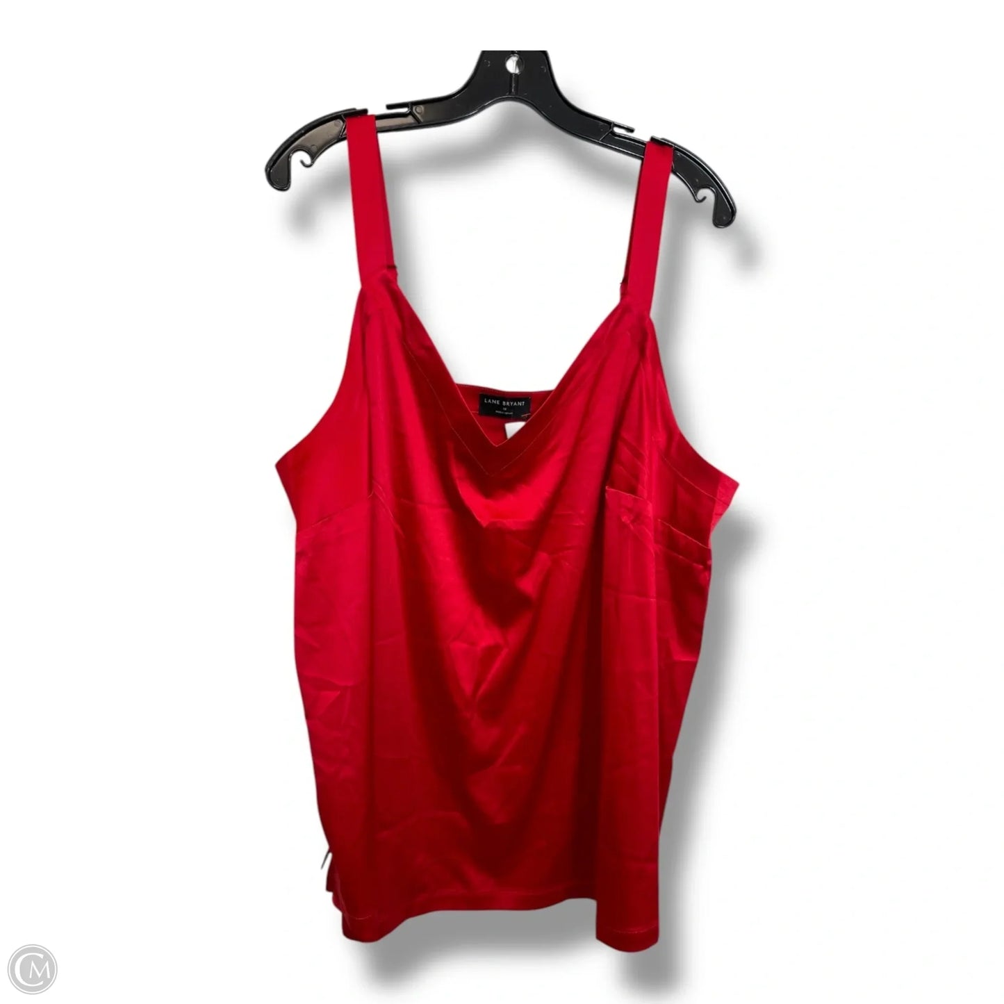 Top Sleeveless By Lane Bryant In Red, Size: 2x