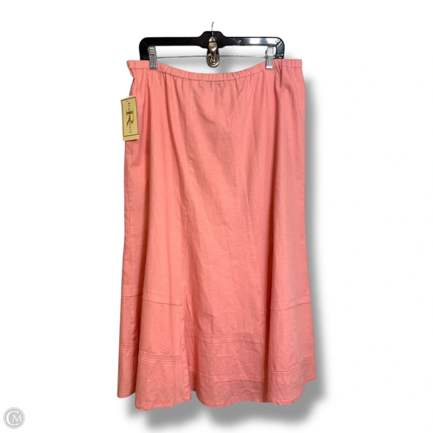 Skirt Maxi By Requirements In Pink, Size: M