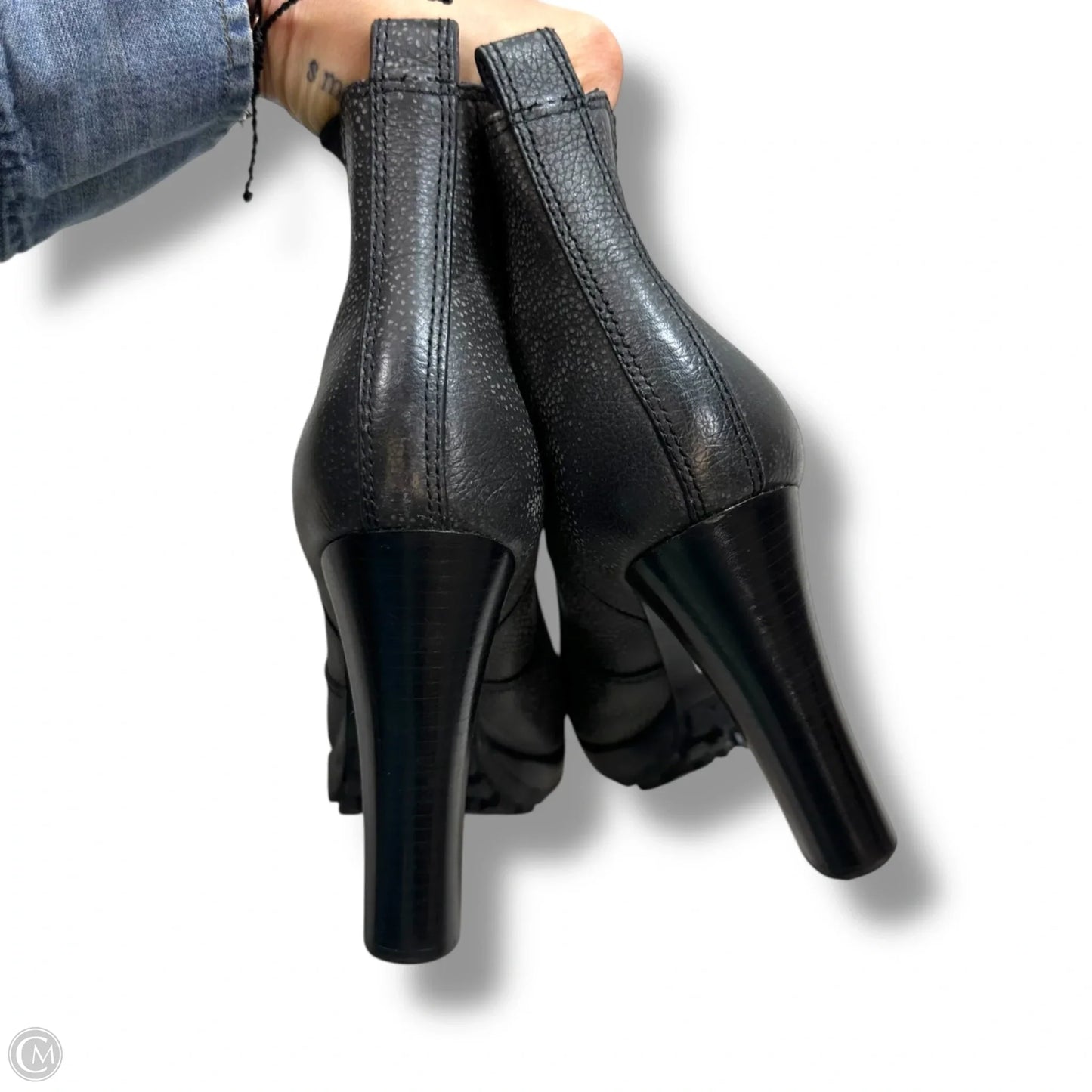 Boots Designer By Tory Burch In Black, Size: 9.5