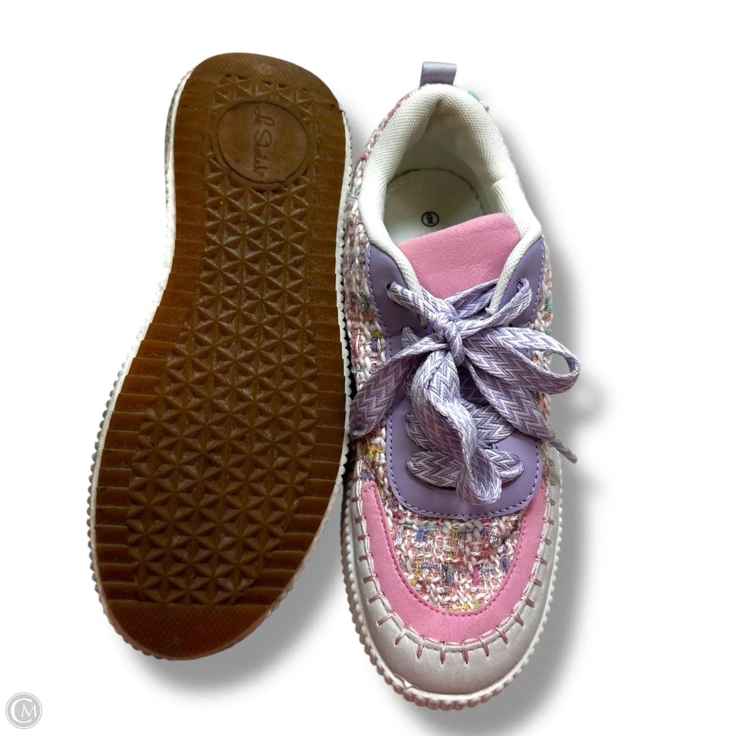 Shoes Sneakers By Clothes Mentor In Pink, Size: 9