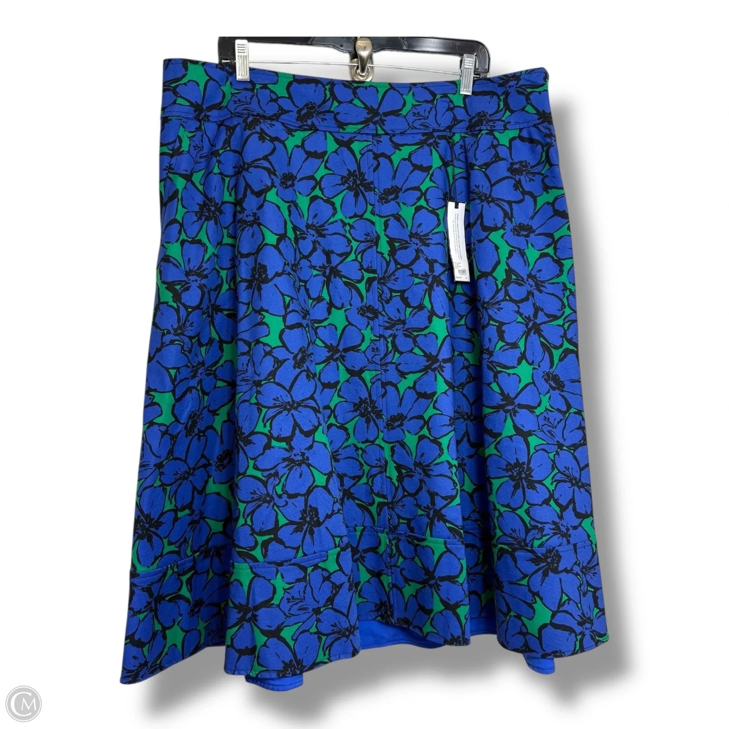 Skirt Maxi By Lane Bryant In Blue, Size: 20