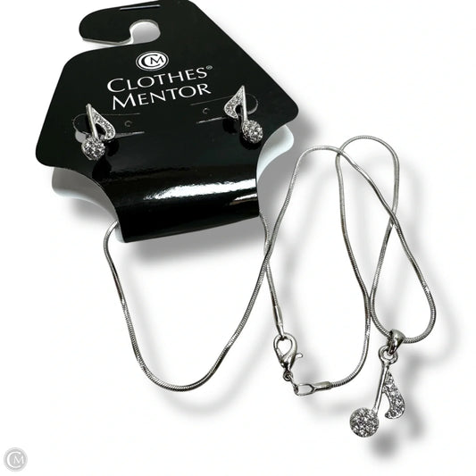 Music note Necklace & earrings set By Clothes Mentor
