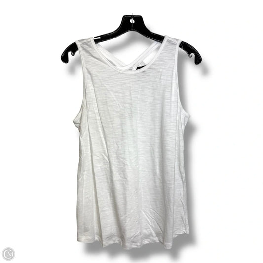 Tank Top By White House Black Market In White, Size: M
