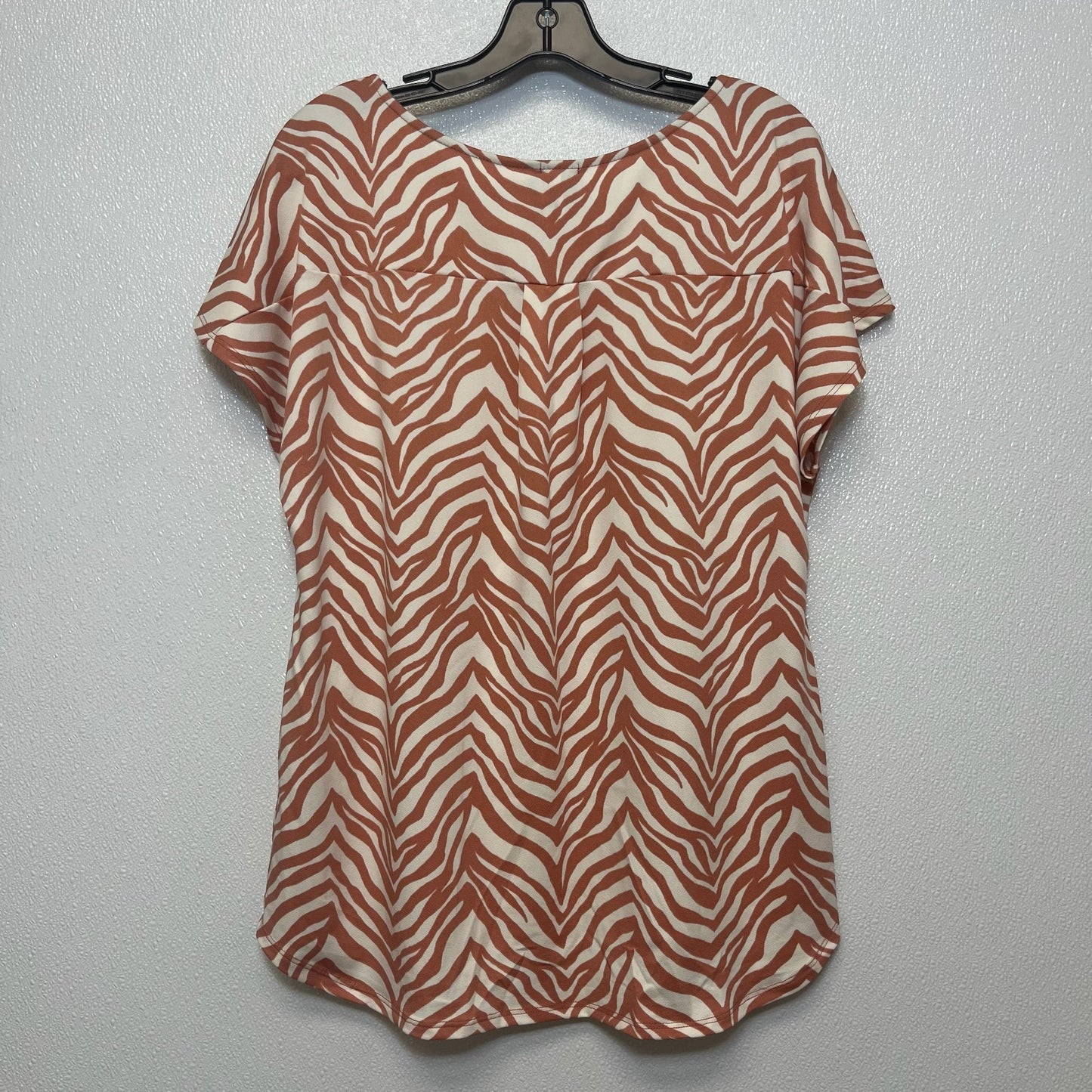 Animal Print Top Short Sleeve W5, Size M