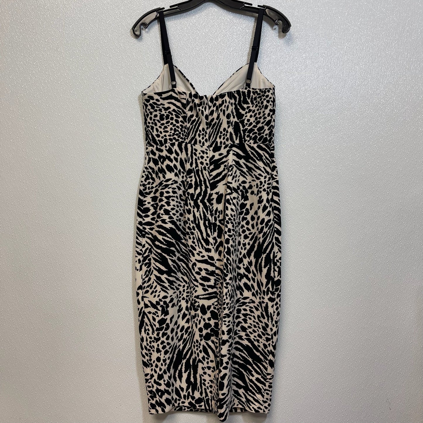 Animal Print Dress Casual Midi Target-designer, Size S