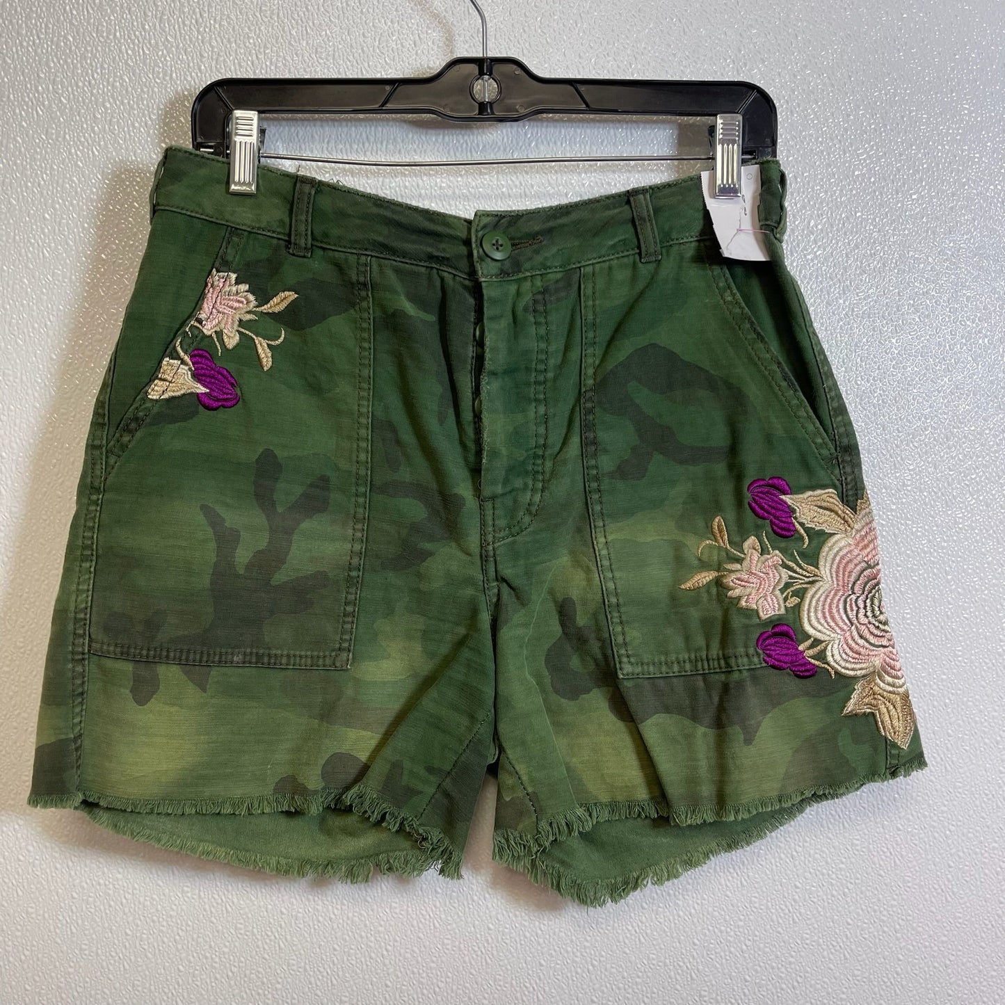 Camoflauge Shorts Free People, Size 4