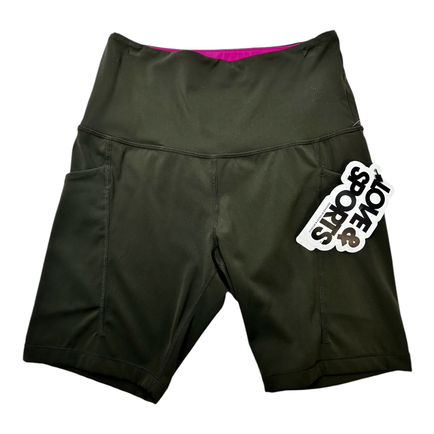 Athletic Shorts By Clothes Mentor In Olive, Size: Xs