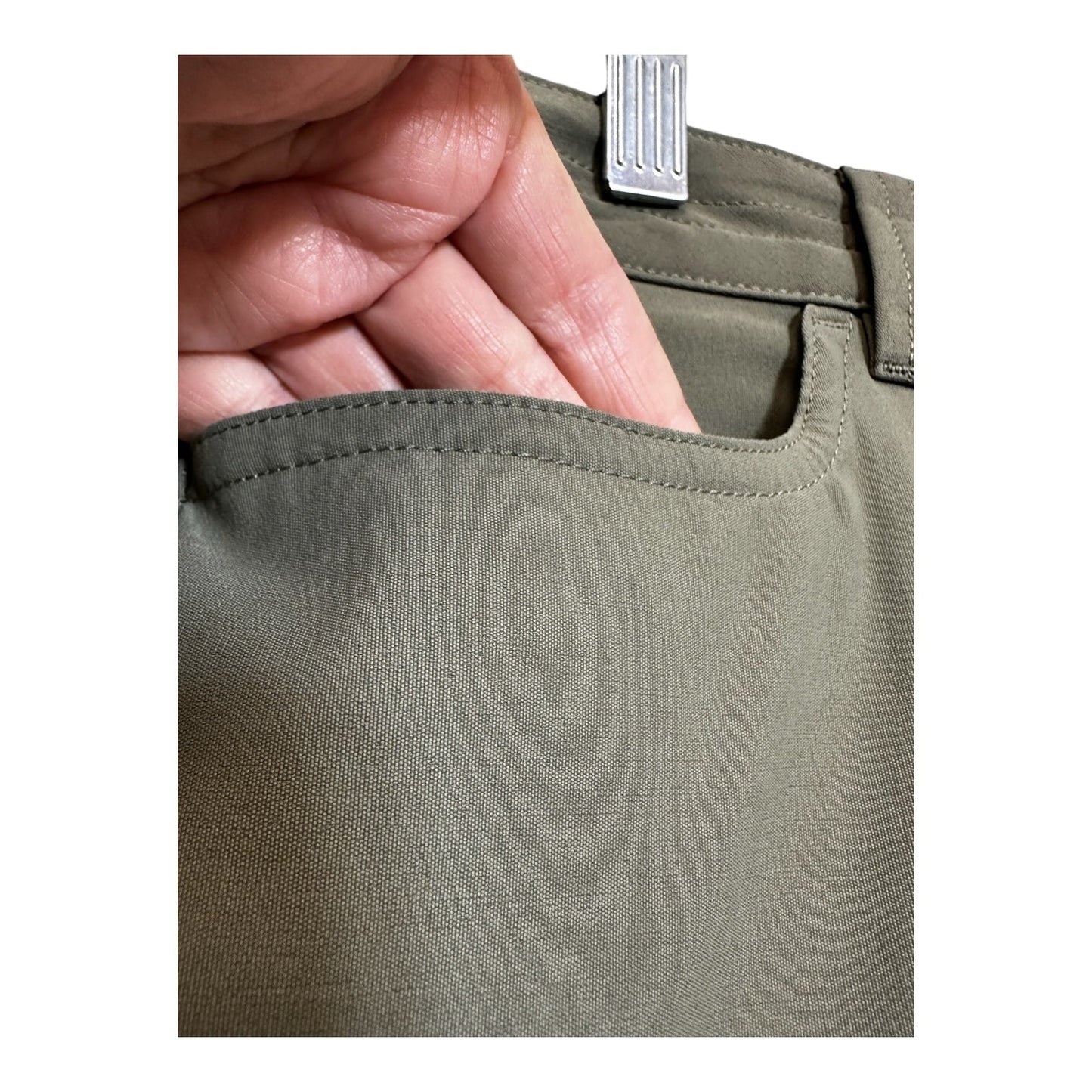 Athletic Pants By Eddie Bauer O In Olive, Size: 8