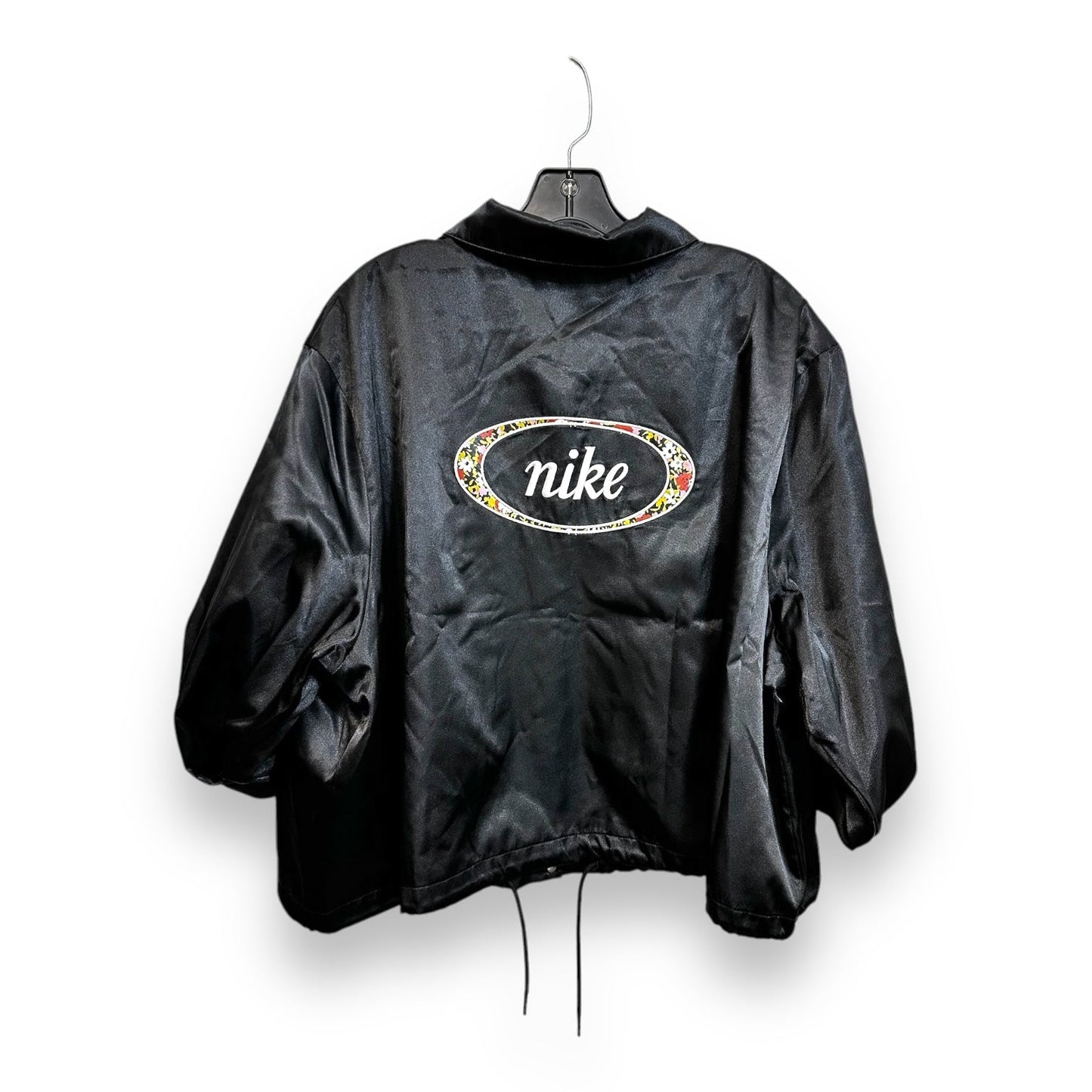 Athletic Jacket By Nike Apparel In Black, Size: 2x