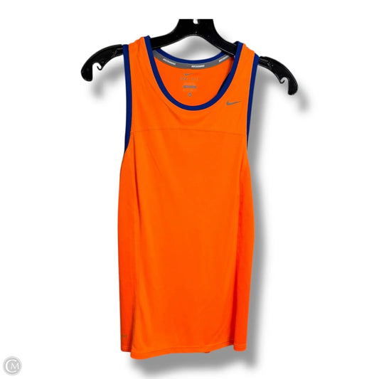 Athletic Tank Top By Nike Apparel In Coral, Size: Xs
