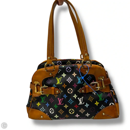 Multi color Handbag Luxury Designer By Louis Vuitton, Size: Medium
