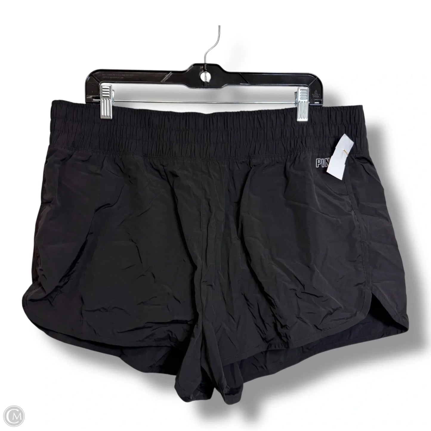 Athletic Shorts By Pink In Black, Size: Xxl