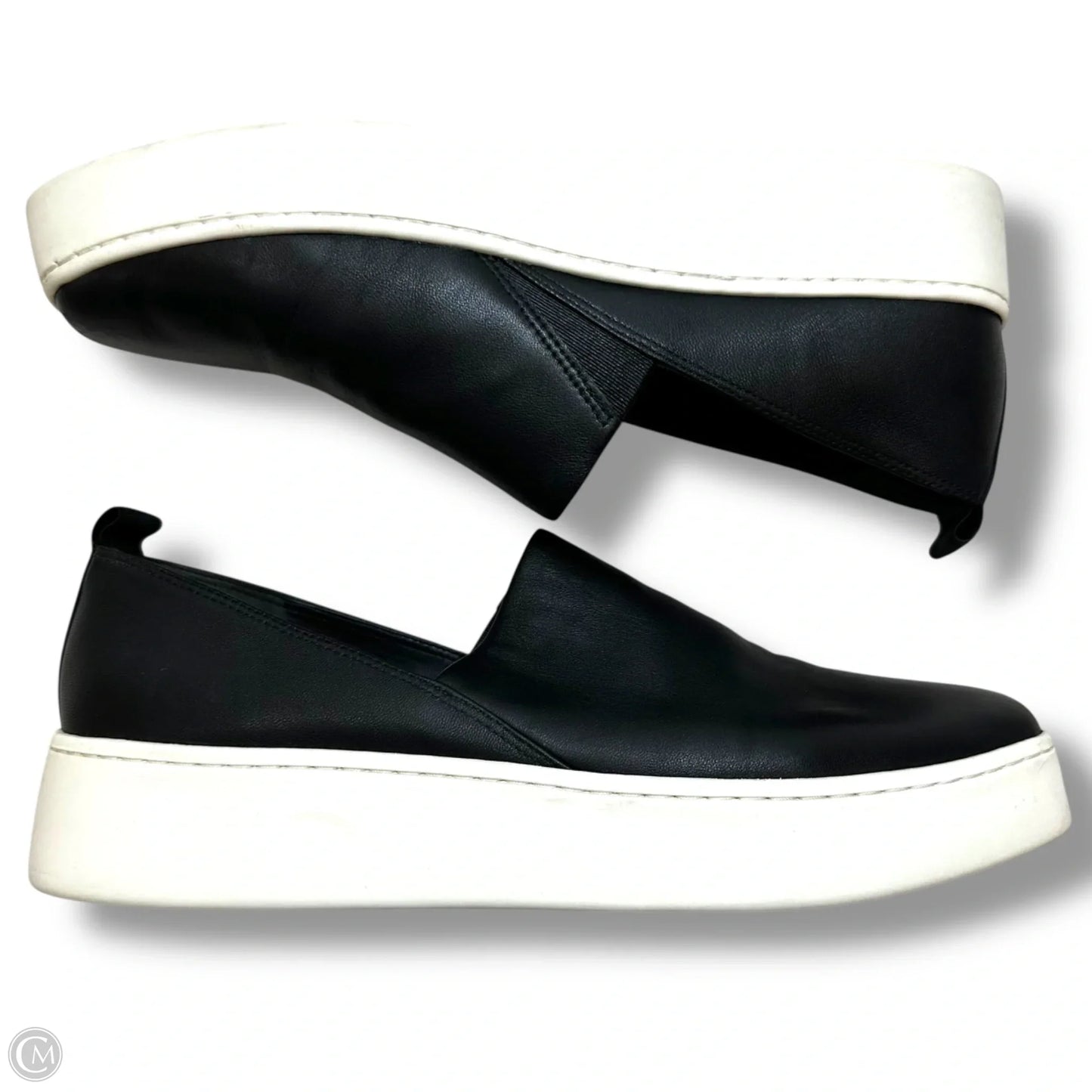 Shoes Flats By Vince In Black, Size: 9