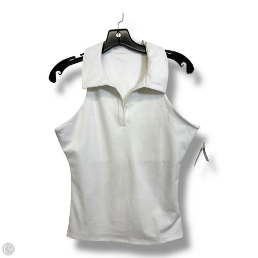 Athletic Tank Top By Gapfit In White, Size: M