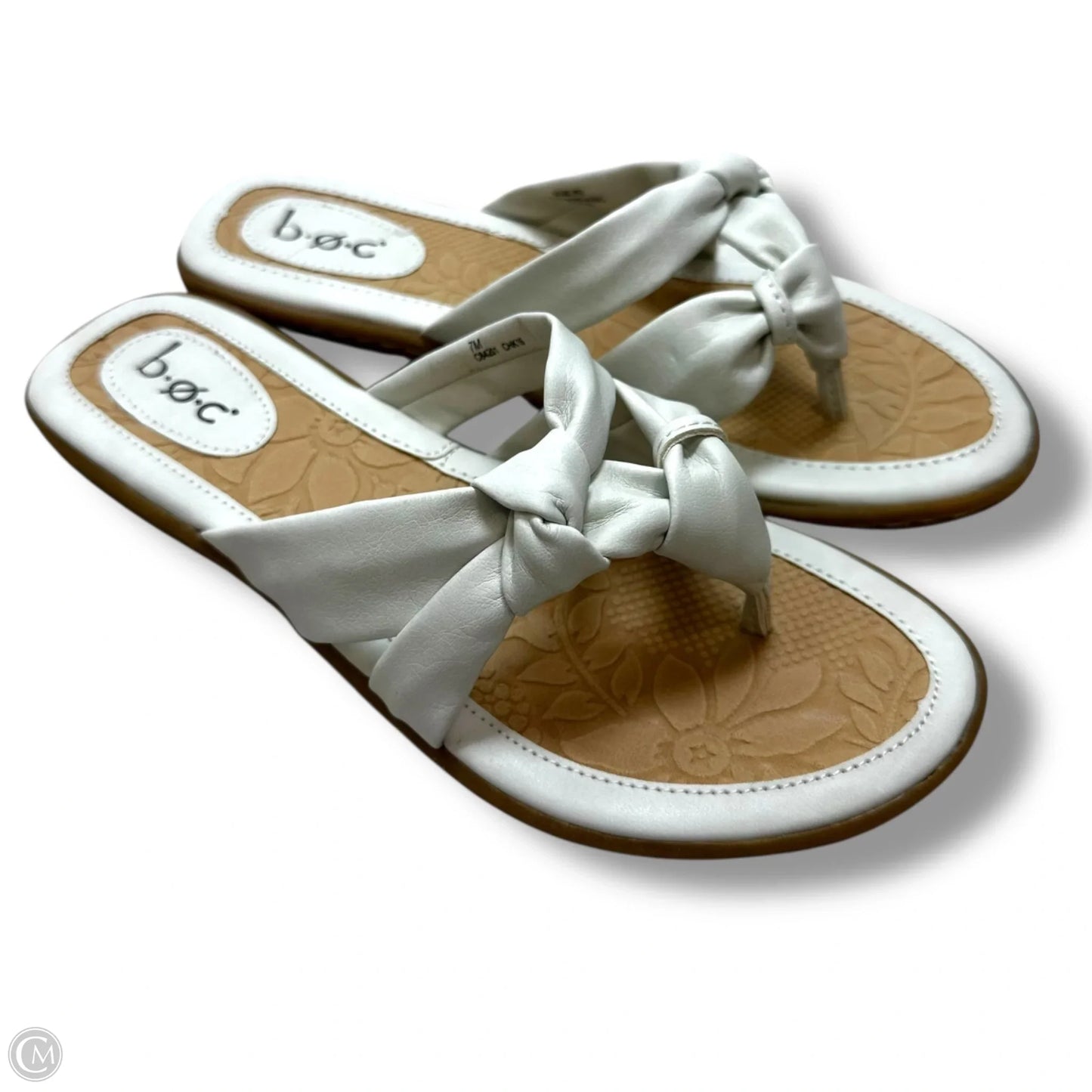 Sandals Flats By Boc In Ivory, Size: 7