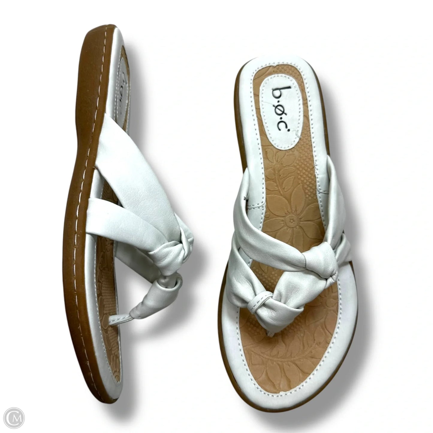 Sandals Flats By Boc In Ivory, Size: 7