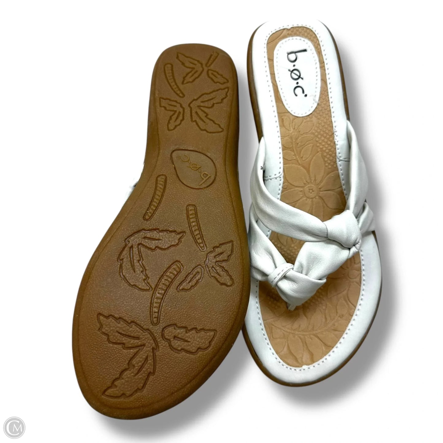 Sandals Flats By Boc In Ivory, Size: 7