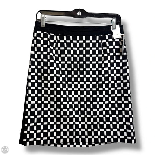 Skirt Mini & Short By White House Black Market In Black & White, Size: 4