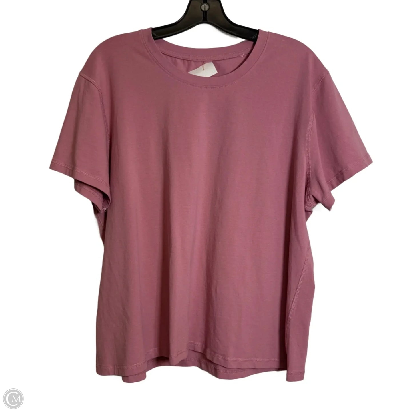 Top Short Sleeve By Cmc In Pink, Size: 3x