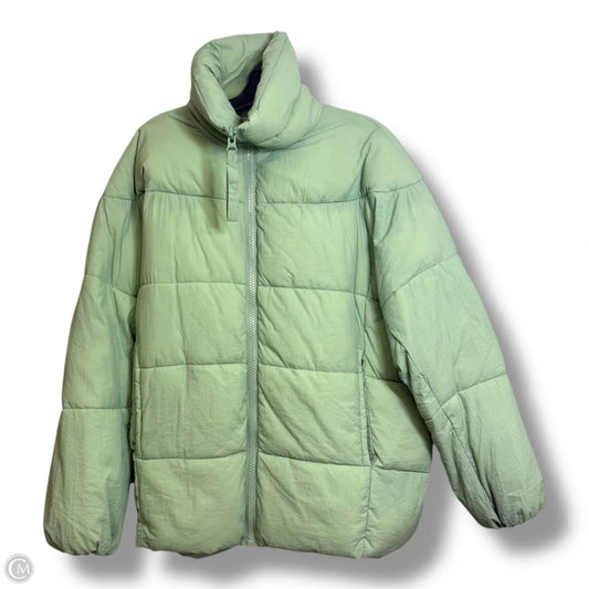Coat Puffer & Quilted By Urban Outfitters In Green, Size: Xs