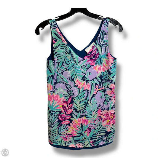 Top Sleeveless Designer By Lilly Pulitzer In Multi-colored, Size: Xs