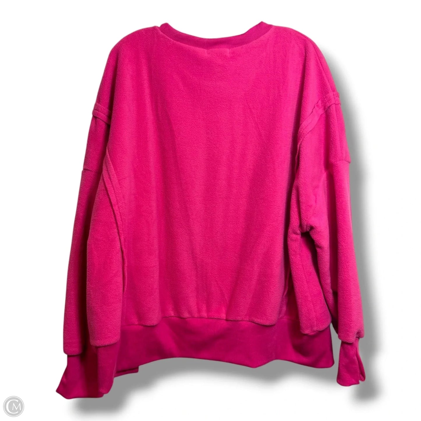 Sweatshirt Crewneck By Zeagoo In Pink, Size: Xl