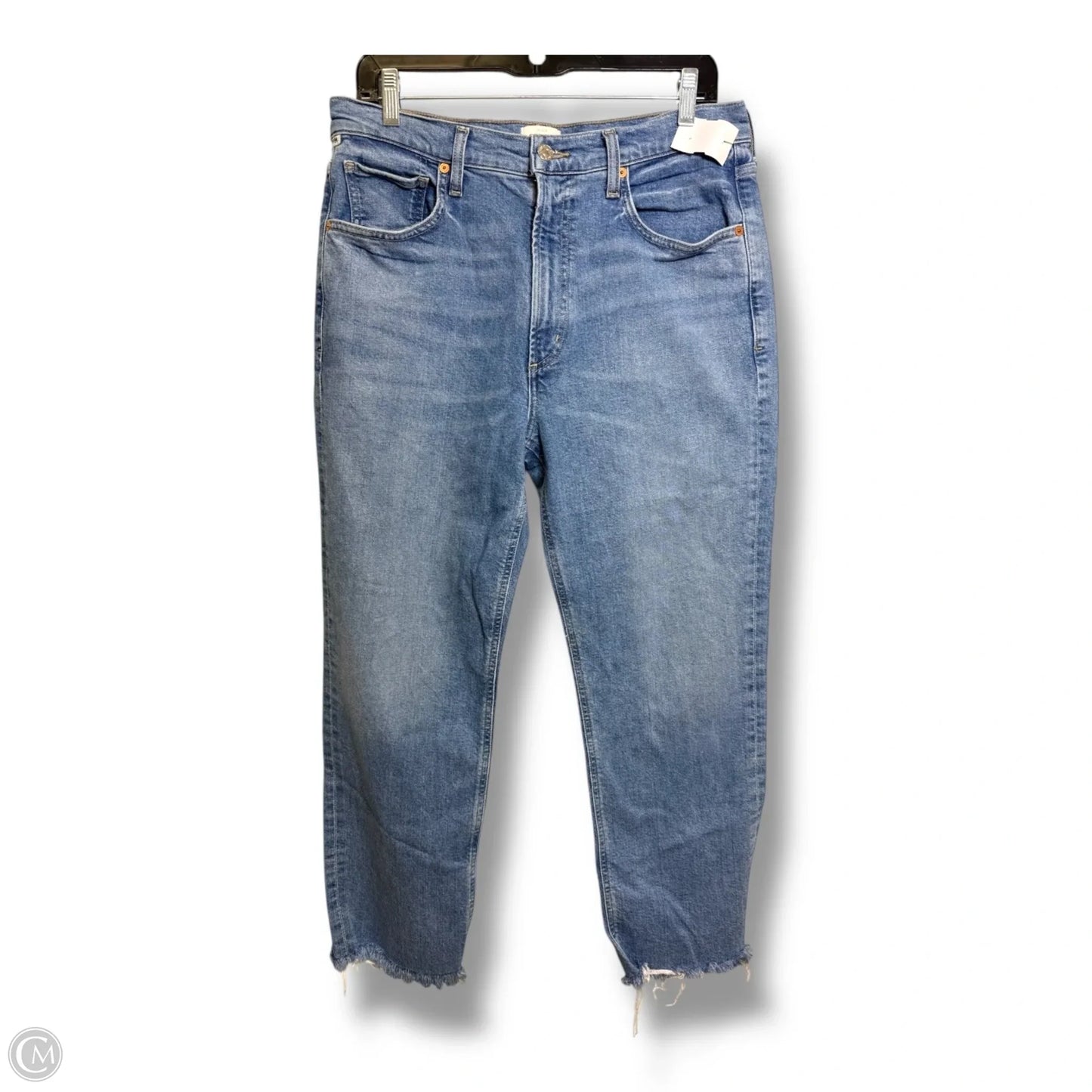 Jeans Straight By Citizens Of Humanity In Blue Denim, Size: 10