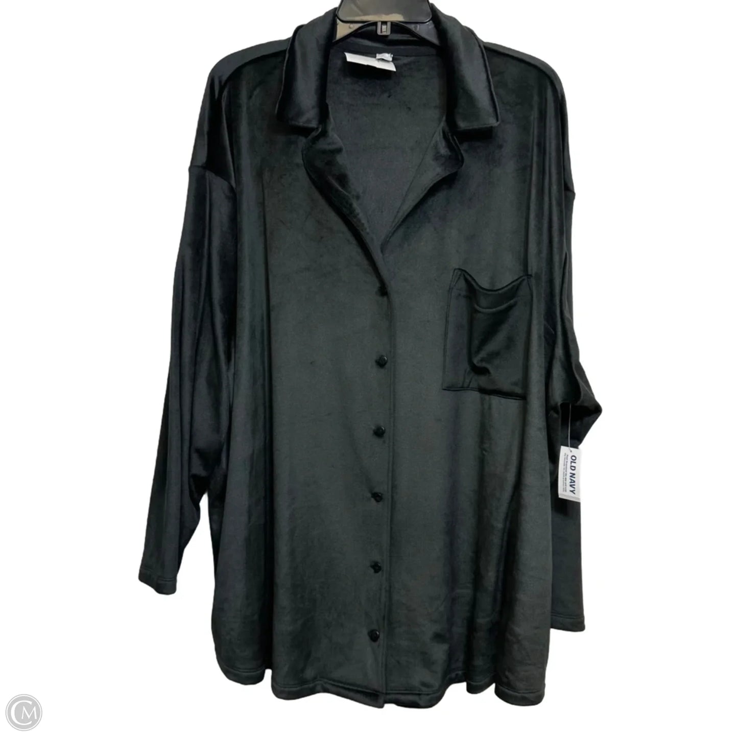 Top Short Sleeve By Old Navy In Black, Size: 3x