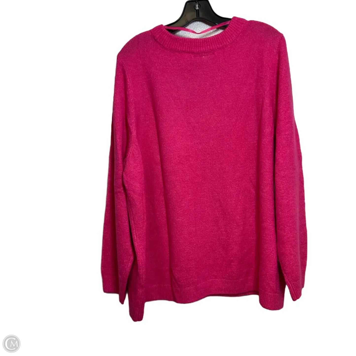Sweater By Lane Bryant In Pink, Size: 2x