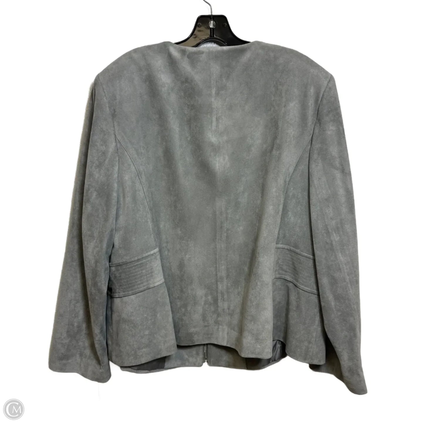 Jacket Other By Calvin Klein In Grey, Size: 22