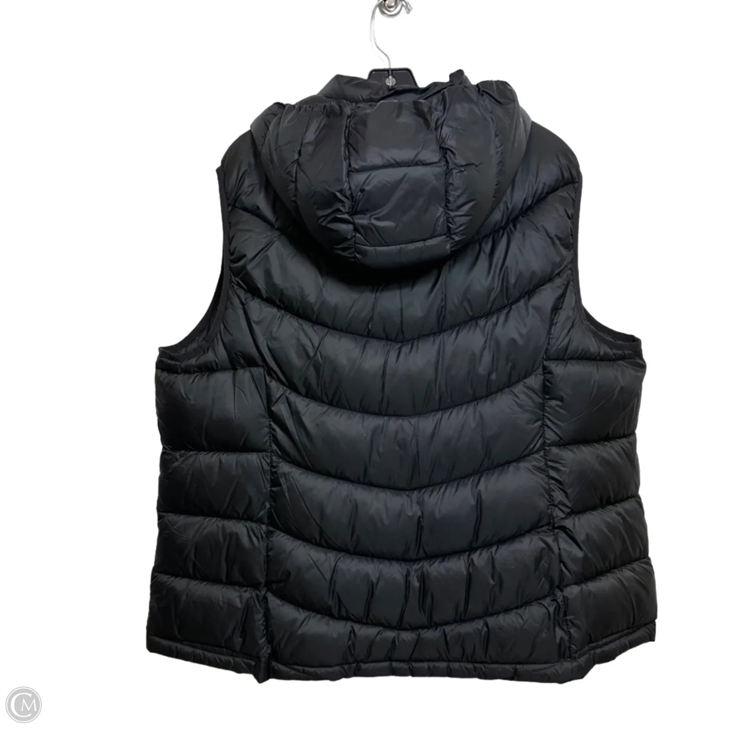 Vest Puffer & Quilted By Charter Club In Black, Size: 3x